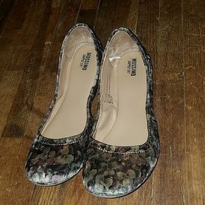 Mossimo floral flats